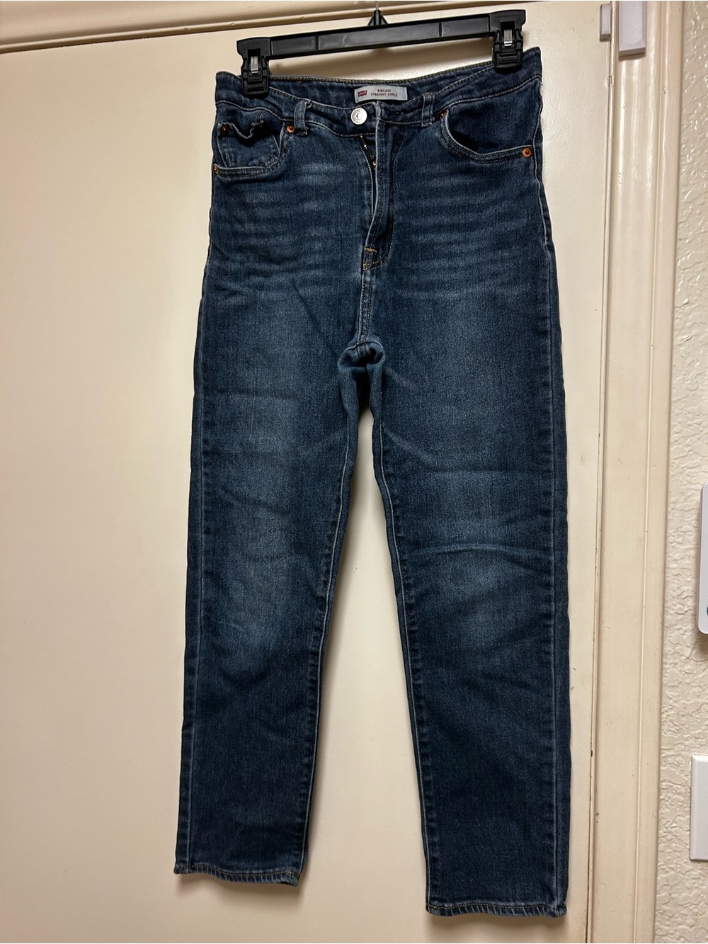 Blue Girls Jeans - Classic Straight Ankle Fit